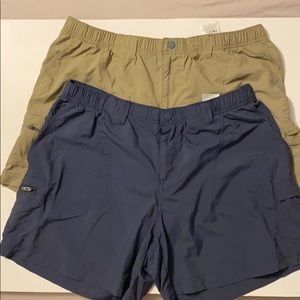 2 pair Columbia shorts